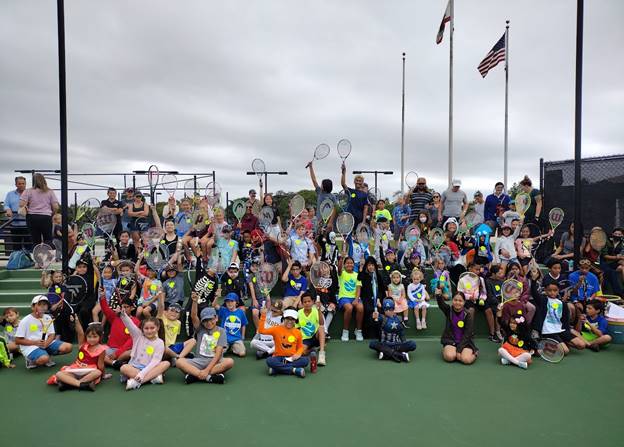 Field day at Youth Tennis San Diego